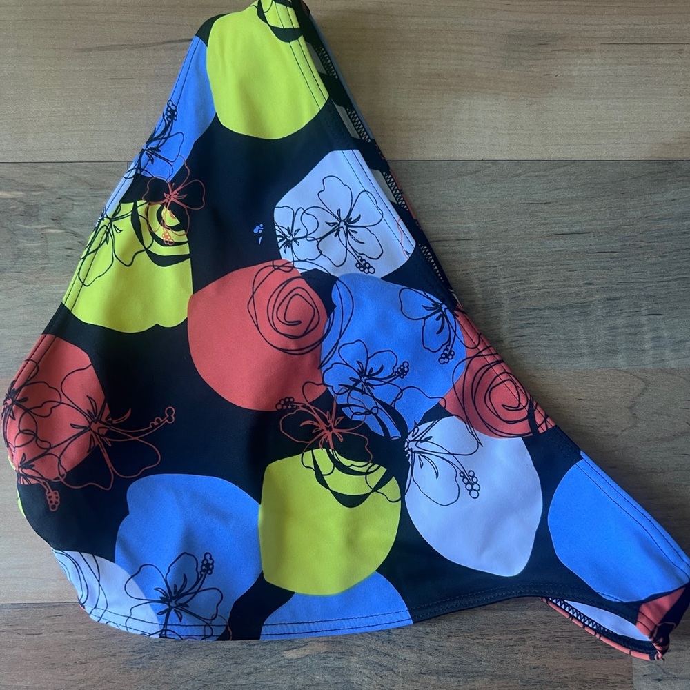Beach Rays Multicolor Floral Swim Bottom - Picture 2 of 3